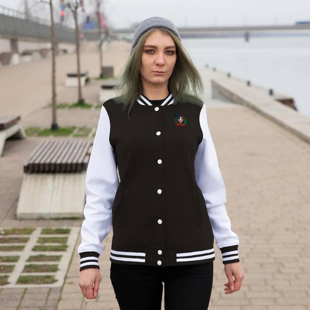 dominican varsity jacket
